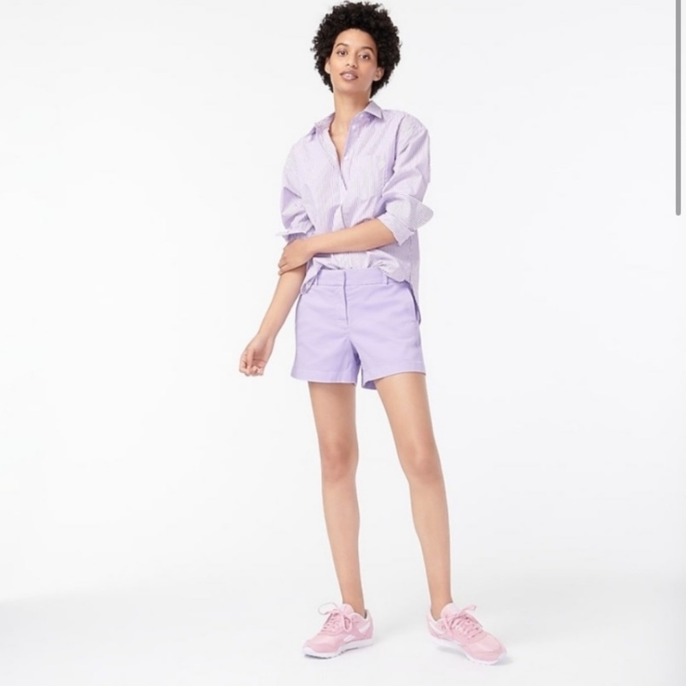 J crew chino 5” lavender short - Picture 2 of 6